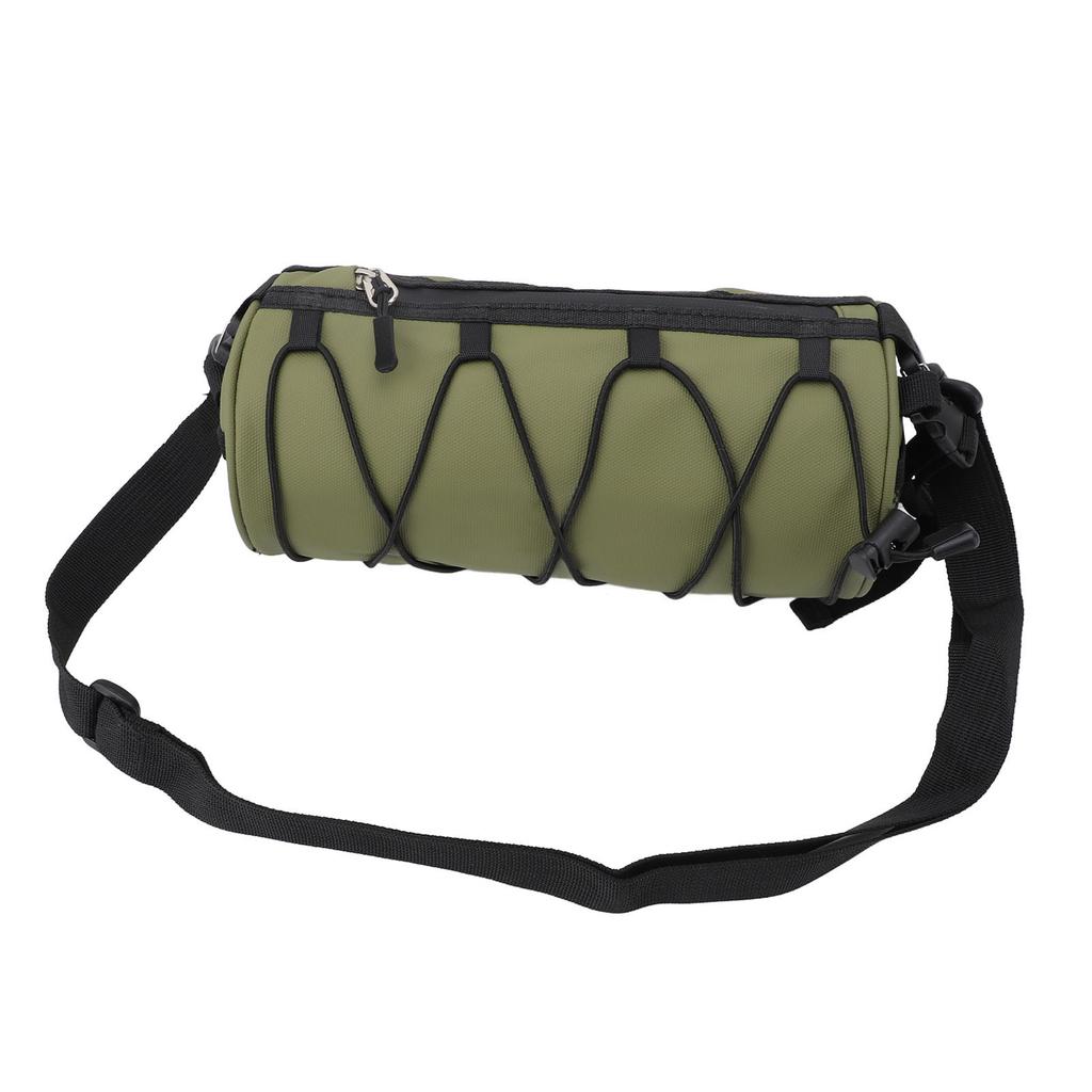 Велосипедная передняя рамная сумка многофункциональная большой вместимости цилиндрической формы складная сумка на верхнюю трубу велосипеда