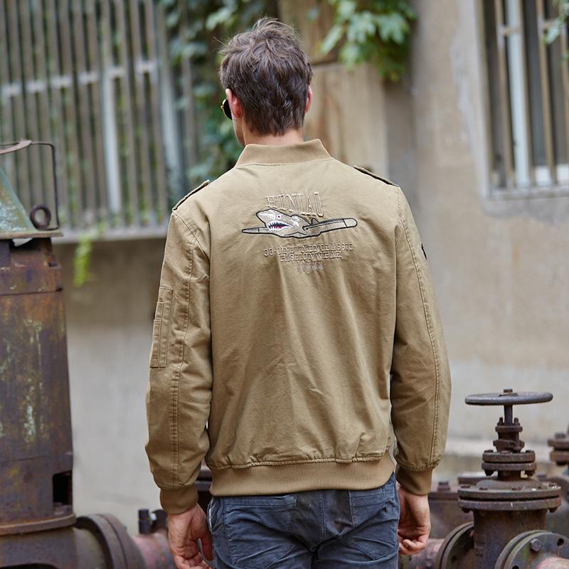 Autumn New Men's Jacket Jacket Plus Size Top