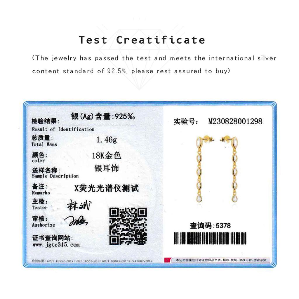 ANDYWEN 100% стерлингового серебра 925 пробы, золотые пряные серьги-цепочки, женские серьги Pendientes, роскошные ювелирные изделия, 2023, клипсы