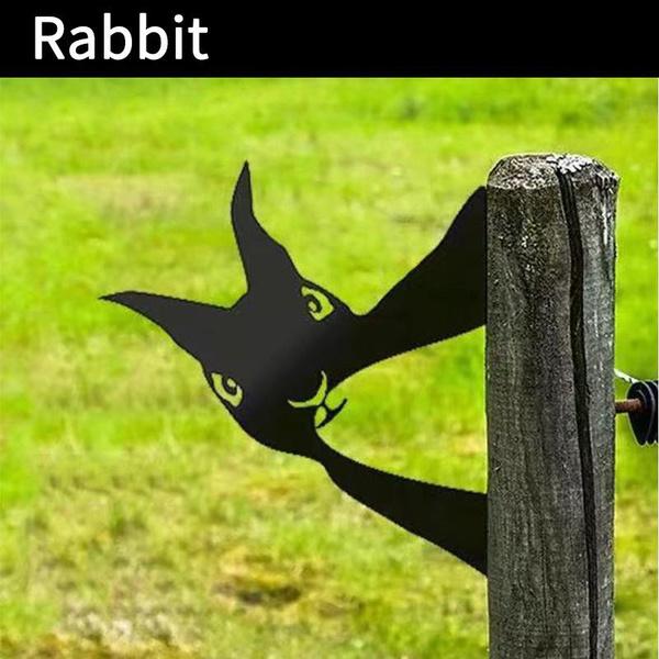 Ферма, подглядывающая корова, крупный рогатый скот, металлическое искусство, подвесное украшение для открытого сада, подглядывающая корова, лошадь, овца, курица, двор, сад, подглядывающая корова, орнамент из стали