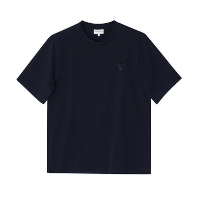 MaiSon KitSune Lm00107kj0119 P492 Смелый Патч с Головой Лисы Мужская Футболка с Коротким Рукавом S
