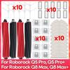 Подходит для ( Roborock Q8 Max, Q8 Max+, Q8 Max Plus, Q5 Pro, Q5 Pro+ ) Роликовая Боковая Щетка Фильтр Швабра Пылесборник Аксессуары Запасная Часть