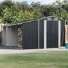 VidaXL Garden Shed, Tool Shed with Handles, Tool Shed with Sloping Roof, Patio Storage Shed, 3188294