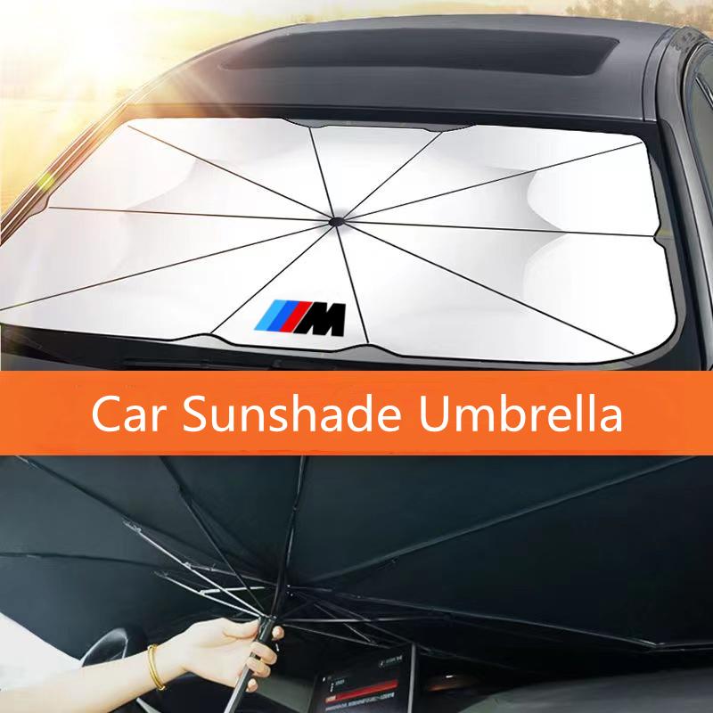 Car Sunshade Umbrella Car Front Window Sunshade Cover For BMW M Emblem E46 E36 E34 F10 E90 F30 E60 F30 E53 E30 E92 E87
