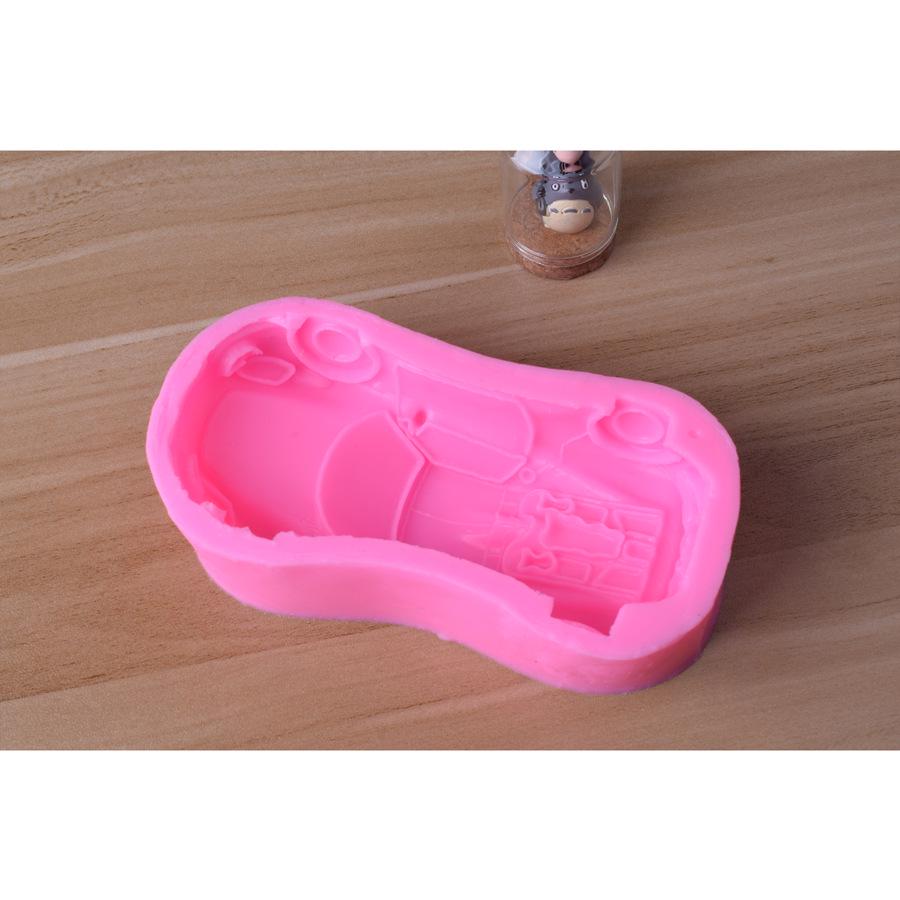 Sports Cake Car Car Creative Silicone Fondant Ice Cream Handmade Soap Aromatherapy Ornaments Mold