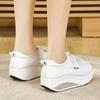 Мода Мода Круглый носок Удобные Дышащие Женские Кроссовки для Ходьбы Весна и Осень Новые На шнуровке Нескользящие Повседневные Спортивные Кроссовки