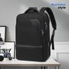 Men's Genuine Leather Lightweight Business Backpack - Large Capacity, High-End Traveler & Commuter Pack