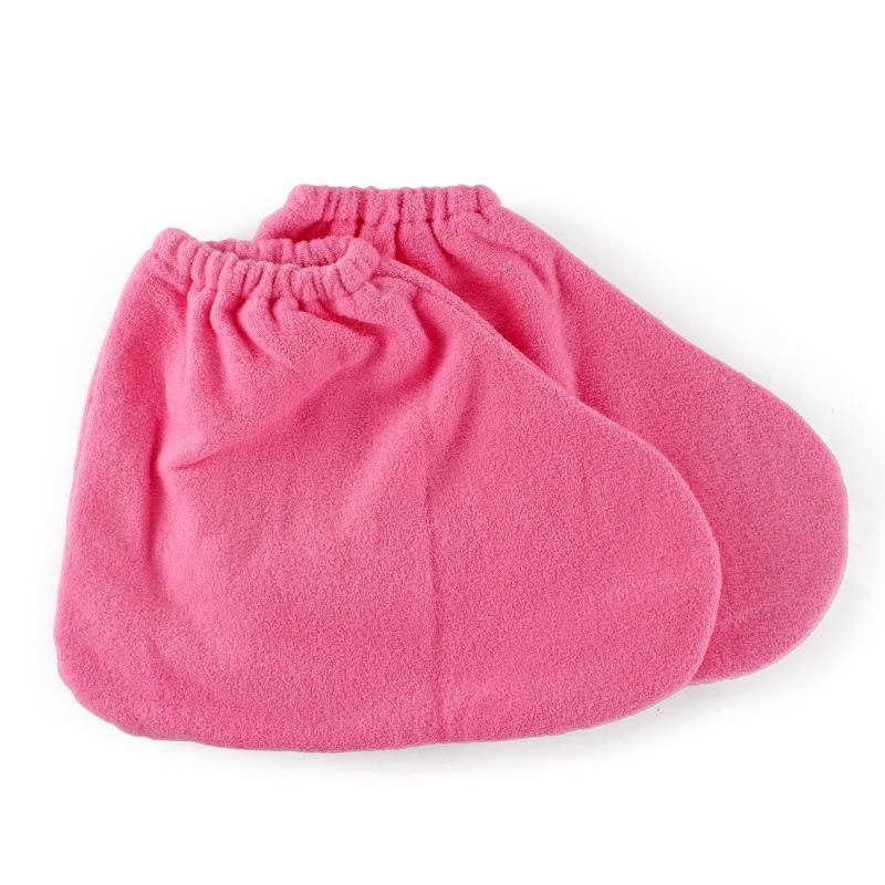 1 пара женских перчаток для ухода за изоляцией, фланелевые, с эластичным отверстием, для защиты ногтей, для ручной терапии, варежки для парафиновой ванны, многоразовые грелки