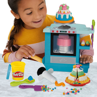 Хасбро | ПЛЕЙ-ДО | Набор для лепки | Кухонные творения Выпечка праздничного торта