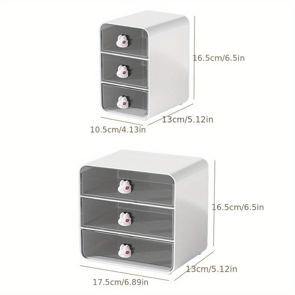 Настольный ящик для хранения, 1 шт. — упорядочите канцелярские принадлежности, альбомы для вырезок, косметику и многое другое — идеально подходит для использования в школе и общежитии