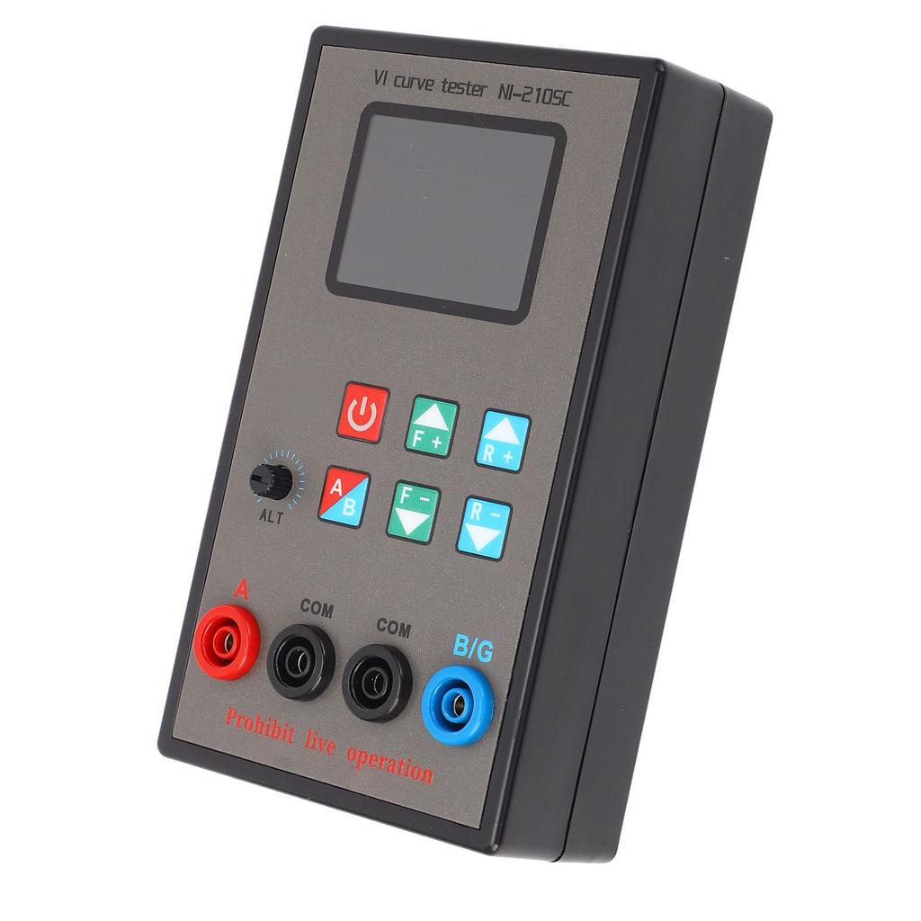 VI Curve Tester 2-дюймовый цветной TFT-экран Многофункциональный двухканальный тестер печатных плат