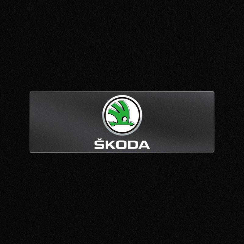 Car Sticker 2025 New Car Door Handle Stickers Car Window Wiper Decor Emblem For Skoda Rapid Octavia A2 A4 A5 A7 Karoq Fabia Kodi