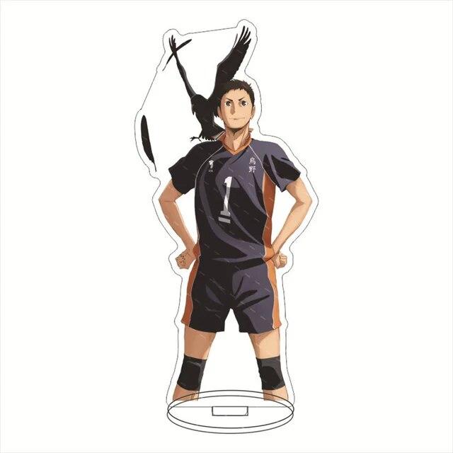 Фигурки героев японского аниме Haikyuu, акриловая подставка, Манджиро Кен Такемичи Хината, тарелка, декор для стола, стоящий знак, игрушки, подарки для детей