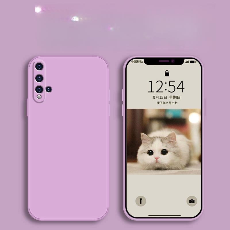 Подходит для Huawei Nova12ultra Чехол для мобильного телефона Защитный чехол Жидкий Мягкий Силиконовый Полностью закрывающий Противоударный Чехол для мужчин и женщин