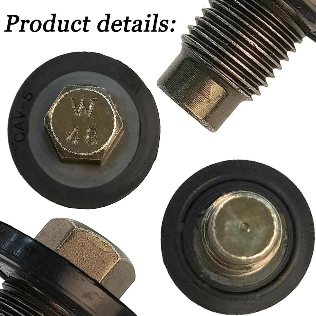 6506214aa Oil Pan Drain Plug for 2001- Jeep Wranglers 6506214aa Oil Pan Drain Plug, Covers 2001 4.0 Displacement and ,  models Easily replaces old
