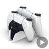 Зарядное устройство для Sony Play Station Playstation PS 5 PS5 Контроллера Управления Dualsense Стойка Аксессуары Геймпад Поддержка Держатель Команд
