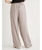 Emi 13WFP251070GRY1 Semi-Sheer Pajama-Like Pants,
