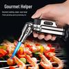 JL550 Windproof Metal Torch Lighter - Direct Flame Blue Ignition Welding Gun