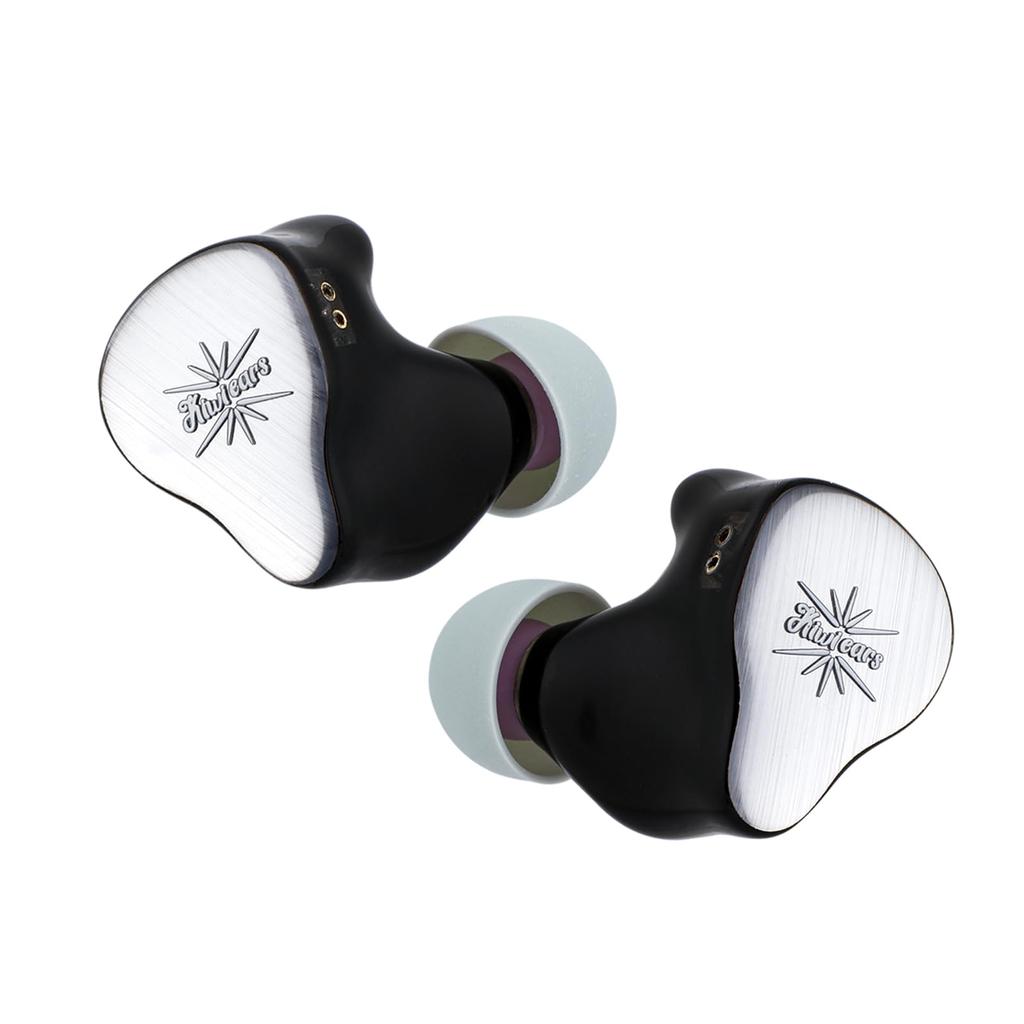 Linsoul Kiwi Ears KE4 Hybrid HiFi Earphones Adopts Diaphragm Structure Equipped with Dual Custom 10mm Dynamic Diaphragms and One Knowles and Balanced
