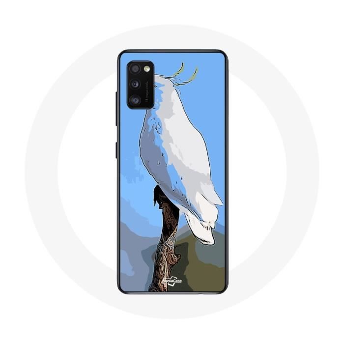Coque pour Oppo A16 Cacatoès Perroquets blanc Oiseaux