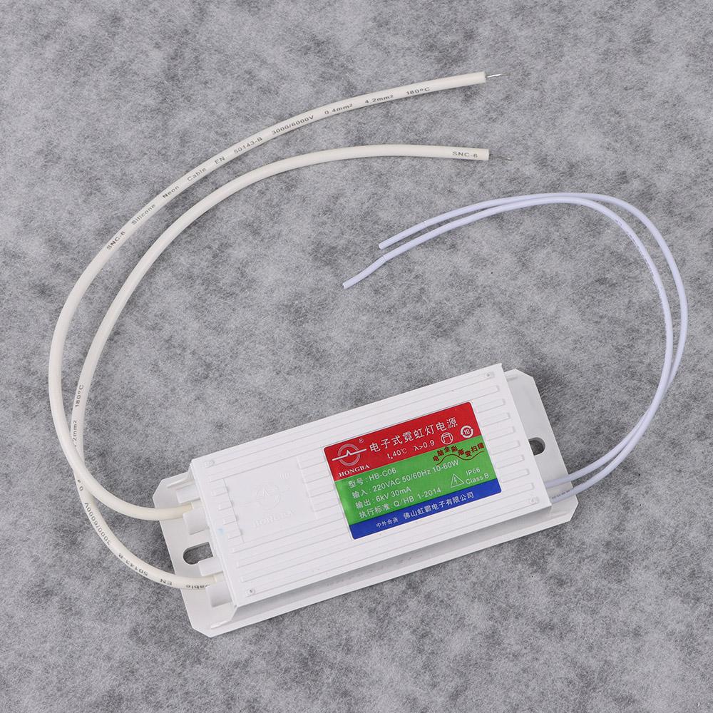 220V Input Neon Sign Power Supply 6KV 30mA Power Supply Rectifier Advertising Boards