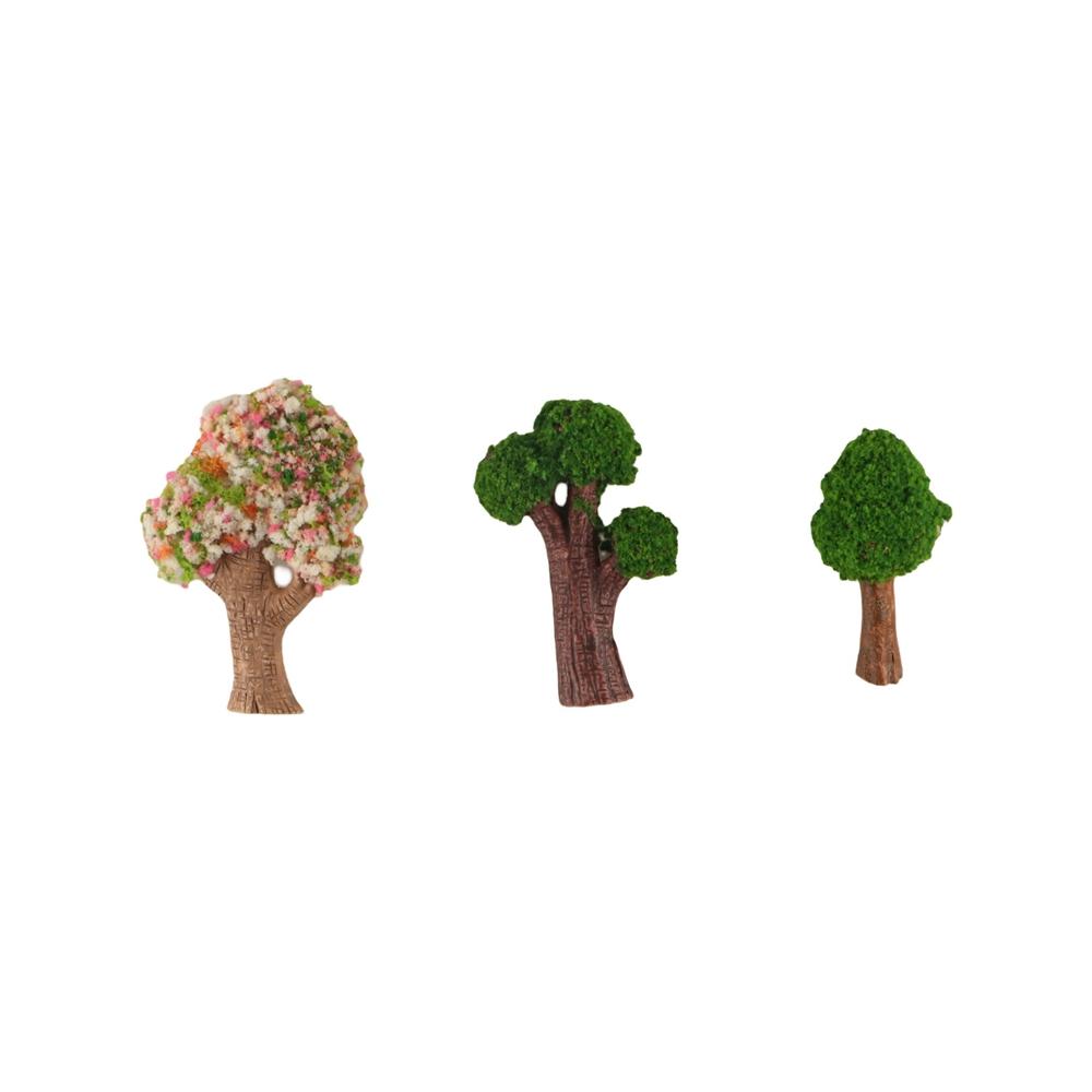 Decorative Artificial Mini Pine Tree Simulation Multiple Style Micro-landscape Ornaments Resin Lifelike
