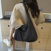 Корейская тканевая сумка большой вместимости, женская новая модная легкая наплечная сумка, повседневная универсальная сумка под мышкой