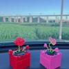 Swaying Heart Rose Car Ornament - A Lovely Floral Decoration for Car Interior and Home, Ideal As A Lady's Gift