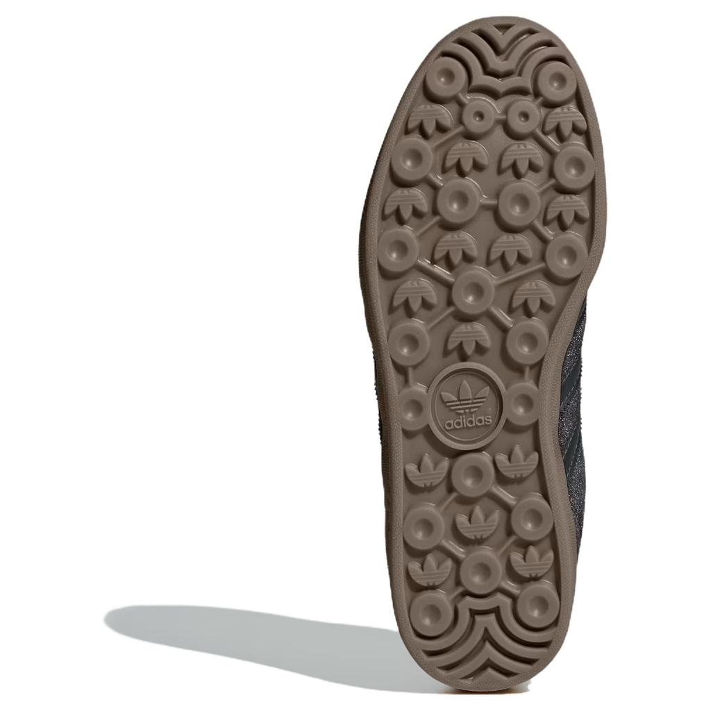 Adidas Кроссовки женские Gazelle Indoor Black Carbon Velvet Core-Black Grey-Five JI2712