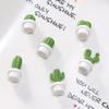 Board Home Decoration Magnetic Stickers Succulent Potted Simulation Cactus Refrigerator Magnet