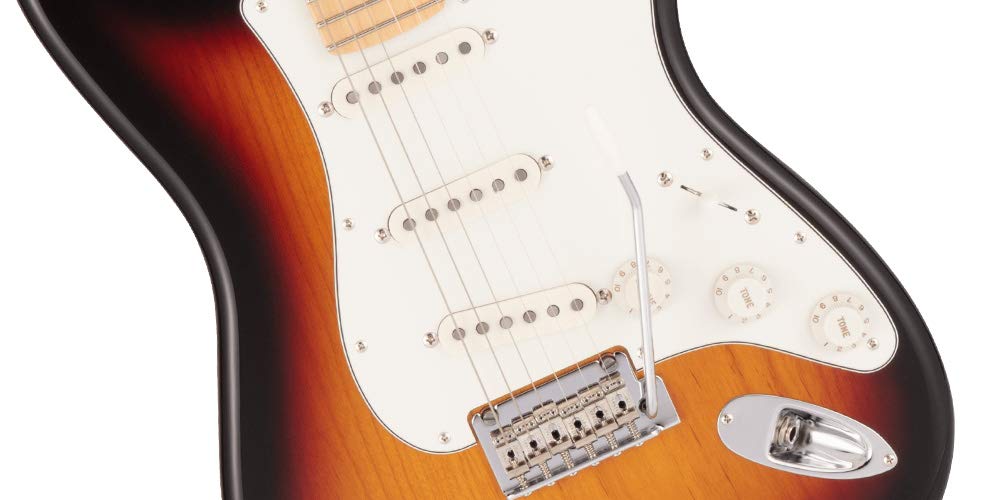 Fender Сделано в Японии Hybrid II Stratocaster®, Кленовый гриф, 3-цветный санбёрст
