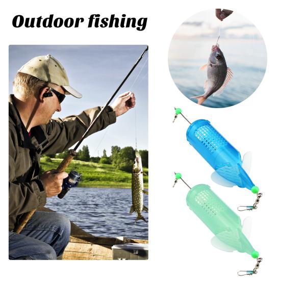 Large Capacity Compact Size Portable Fishing Reusable Luminous Bait Trap Cage