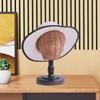 Hat Rack Display Stand, Rattan Mannequin Head Wig Stand Holder, Holder Storage