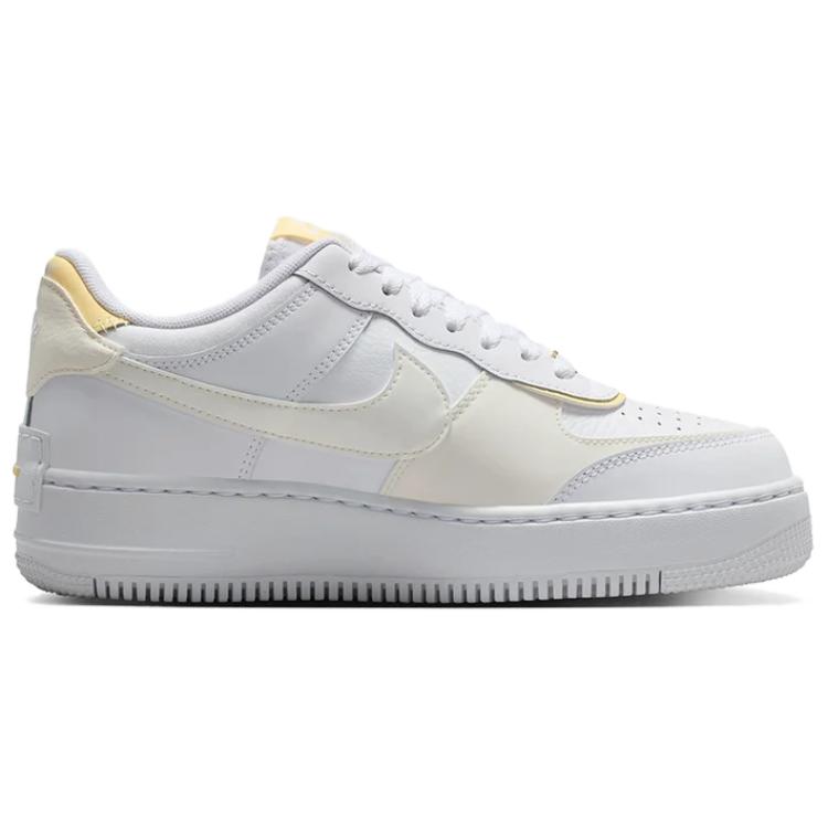 Nike Air Force 1 Shadow Модные Удобные Прочные Низкие Кеды для Скейтбординга Женские Кроссовки Белые CI0919122