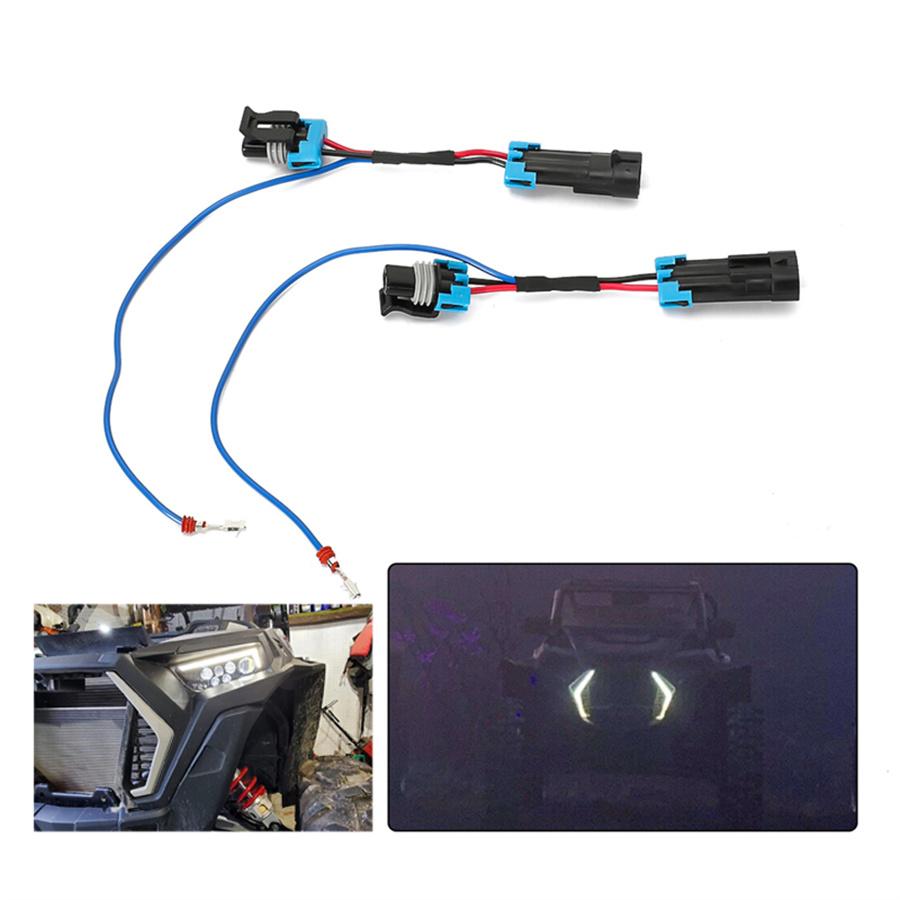 Новая проводка для подсветки бровей для моделей Turbo и Turbo S 2019 года и новее с фарами-клыками