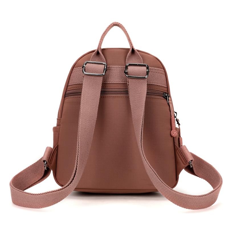 Водоотталкивающий нейлоновый рюкзак женский небольшой рюкзак легкий дорожный школьный ранец