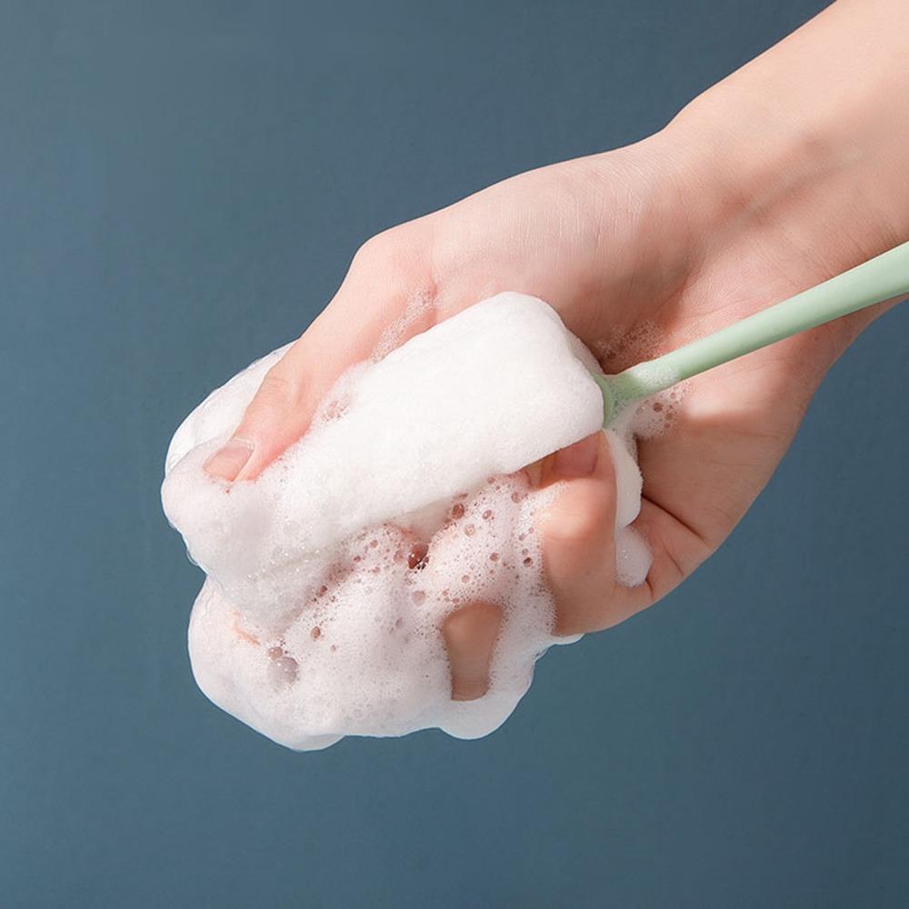 4pcs Comfortable Grip Sponge Cup Brush Long Handle Multipurpose Cleaning Brush Thermos Cleaning