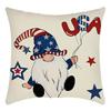 Наволочка на подушку День Независимости Принт флага Домашняя Гостиная Прикроватное украшение Подушка Подушка Наволочка