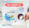50-200PCS Laundry Tablets Laundry Paper Anti-Staining Clothes Sheets Concentrated Washing Powder Detergent for Washing Machines