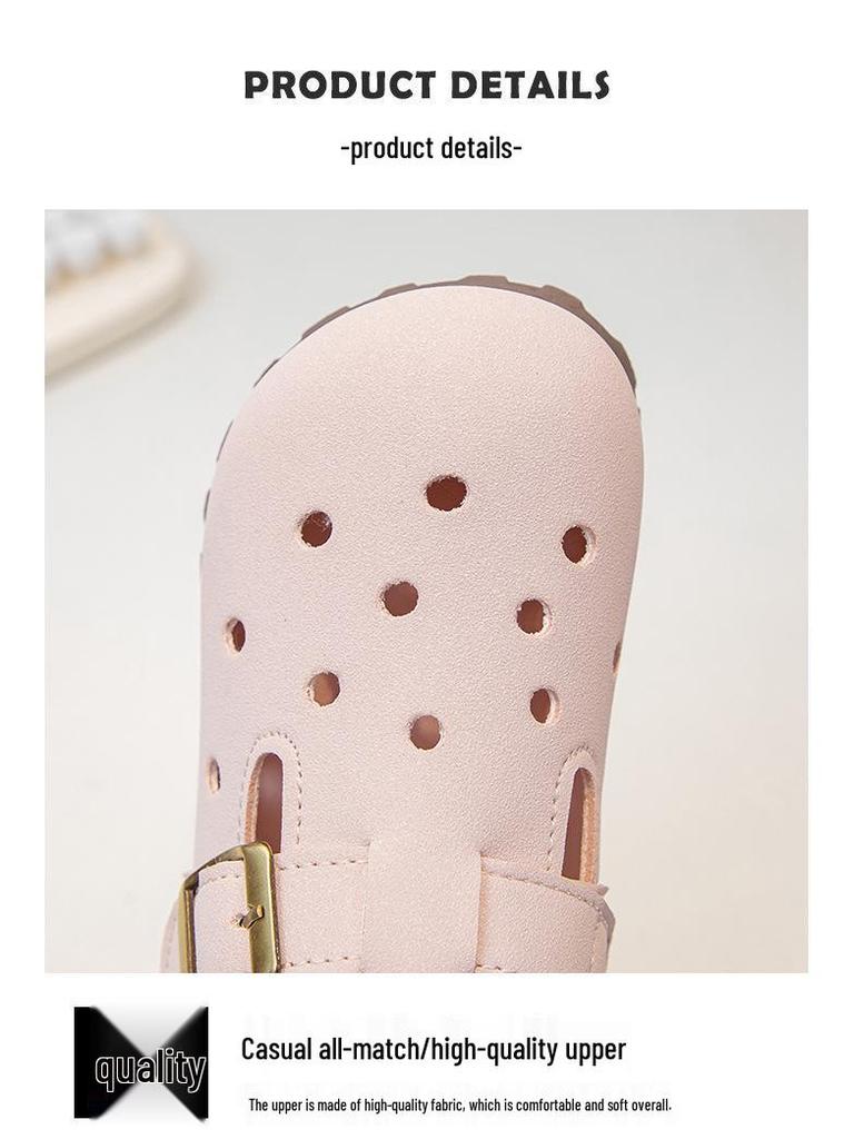 Детские Crocs Весна/Лето 2025: Сандалии с мягкой подошвой для мальчиков и девочек, обувь для первых шагов для младенцев и малышей.