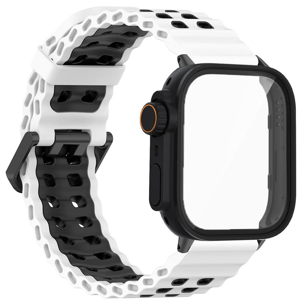 Морской ремешок+ПК чехол для Huawei Watch Fit4 4 Pro Двухцветный ремешок Ghange To Ultra Чехол для Huawei Fit 3 Аксессуары для умных часов