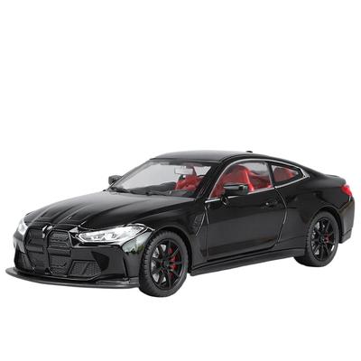 1/24 BMW M4 G82 Купе Сплав Модель Спортивного Автомобиля Литые Металлические Транспортные Средства Модель Автомобиля Симуляция Звук Свет Коллекция Детские Игрушки Подарок