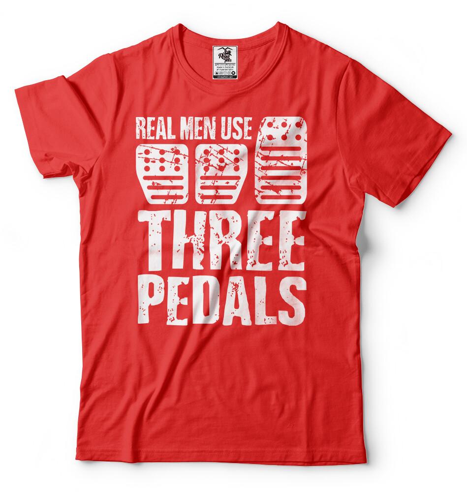 Mens Car Enthusiast T shirt Funny Auto Racing Mechanic Manual Shift Shirt