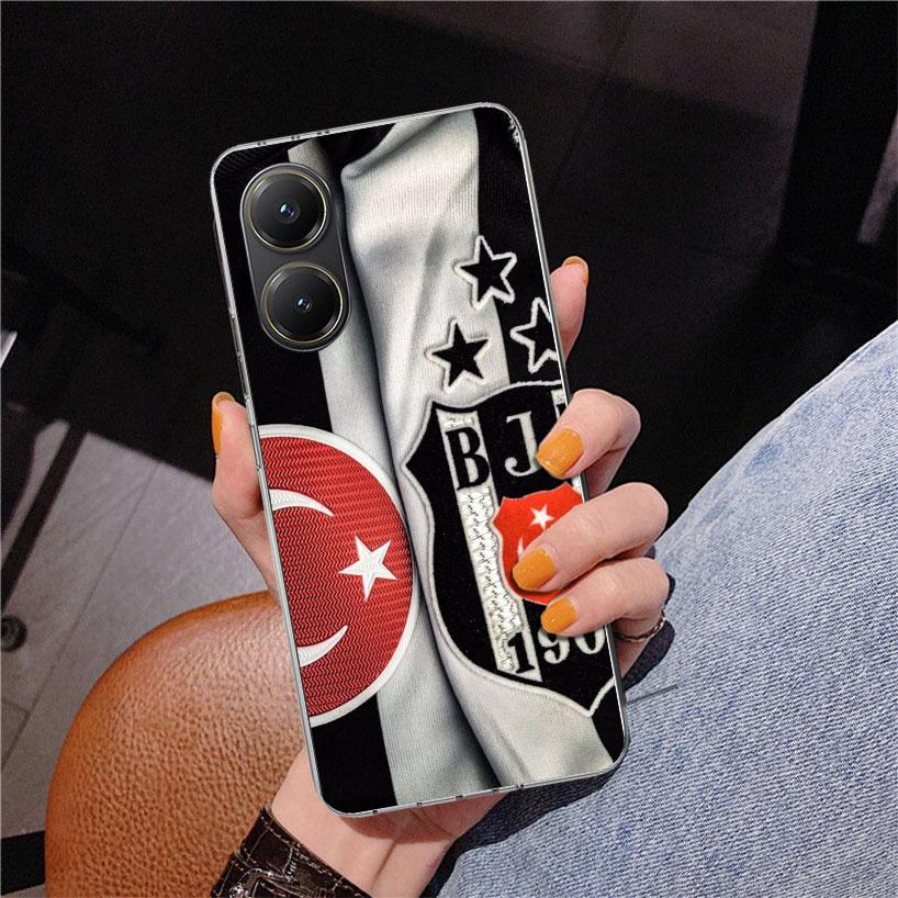 B-Besiktas B-BJK Чехол для телефона для Xiaomi Poco X7 X6 X5 Pro F7 Ultra Redmi 15C 15 13C 13 12C 12 10 10A 10C 9 9A 9C 9T Обложка Poco X7