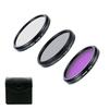 Профессиональный комплект фильтров для фотосъемки UV CPL Polarizer FLD для зеркальных камер