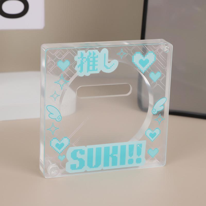 Цветной значок-дисплей, орнамент, акриловый значок серии CD, кирпичный дисплей, милый, полезный, стенд для значков, поклонники, преследующие его