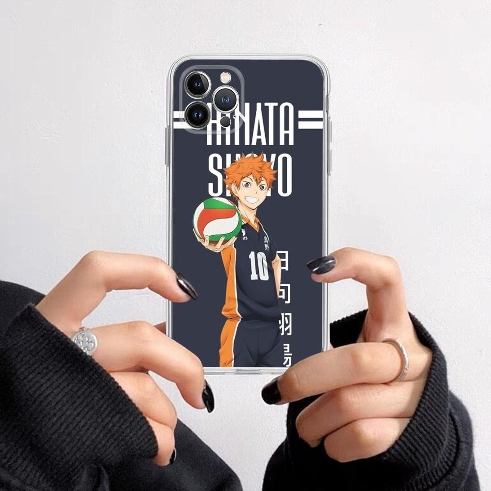 Чехол для телефона японского аниме «Волейбол мальчик Haikyuu» для iPhone 15 14 13 12 11 Pro Max XS X XR SE 2020 6 7 8 Plus, мини-защитный чехол