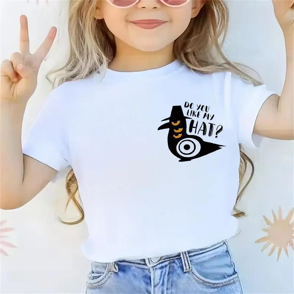 Summer Round Neck 3D K - POP Girl Group Printed Top Fashionable Casual Short Sleeved Children's Girl T-shirts