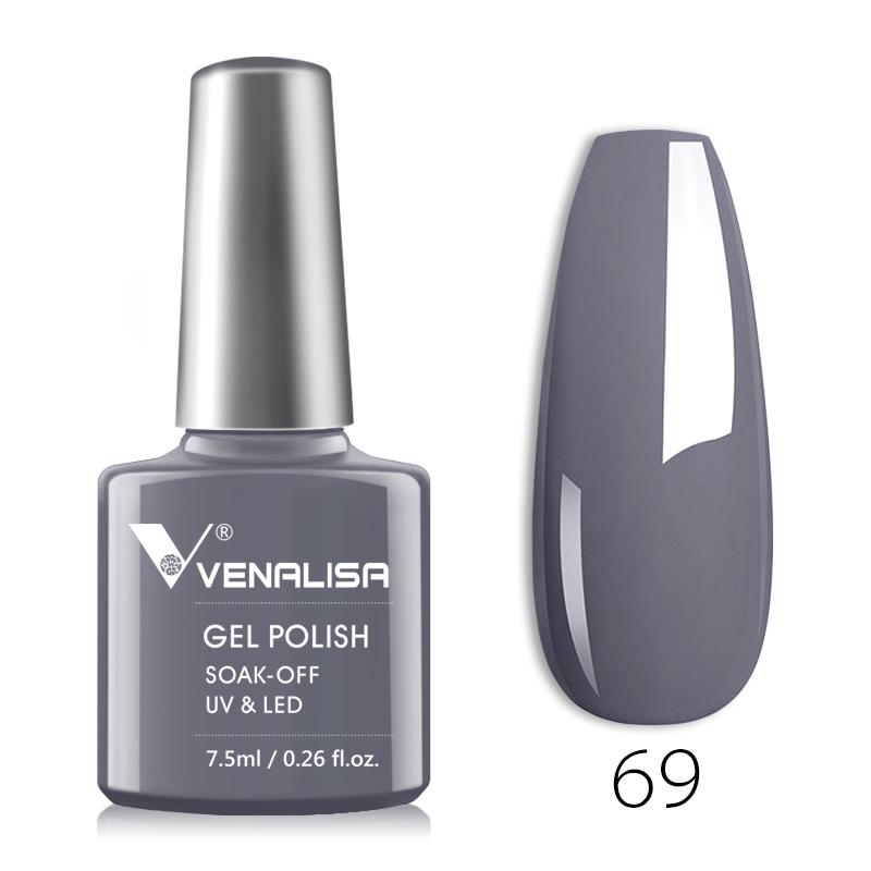 Venalisa 7,5 мл цветной гель-лак для ногтей, замачиваемый УФ-светодиодный лак, долговечный лак для дизайна ногтей с бумажной коробкой