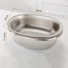2 in 1 Vegetable Washing Basin 201 Stainless Steel Fruit Drain Basket New Mixing Bowl  Kitchen Use